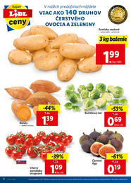 2. stránka Lidl letáku