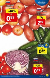3. stránka Lidl letáku
