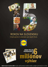 2. stránka Lidl letáku