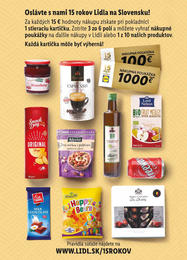 3. stránka Lidl letáku