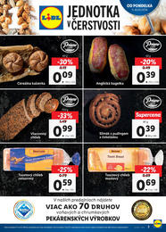 3. stránka Lidl letáku