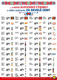 47. stránka Lidl letáku