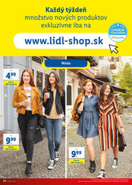 54. stránka Lidl letáku