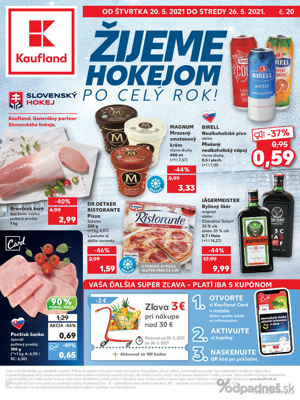 1. stránka Kaufland letáku