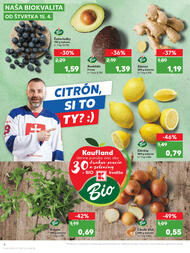 4. stránka Kaufland letáku