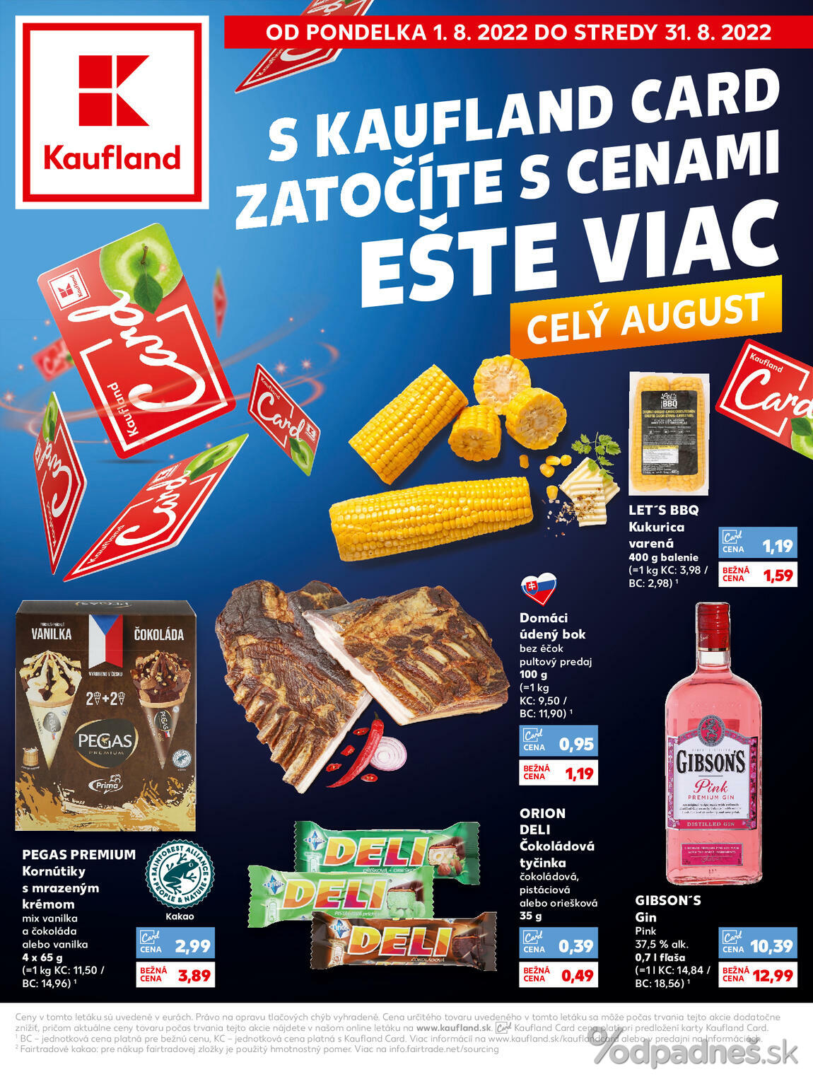 1. stránka Kaufland letáku