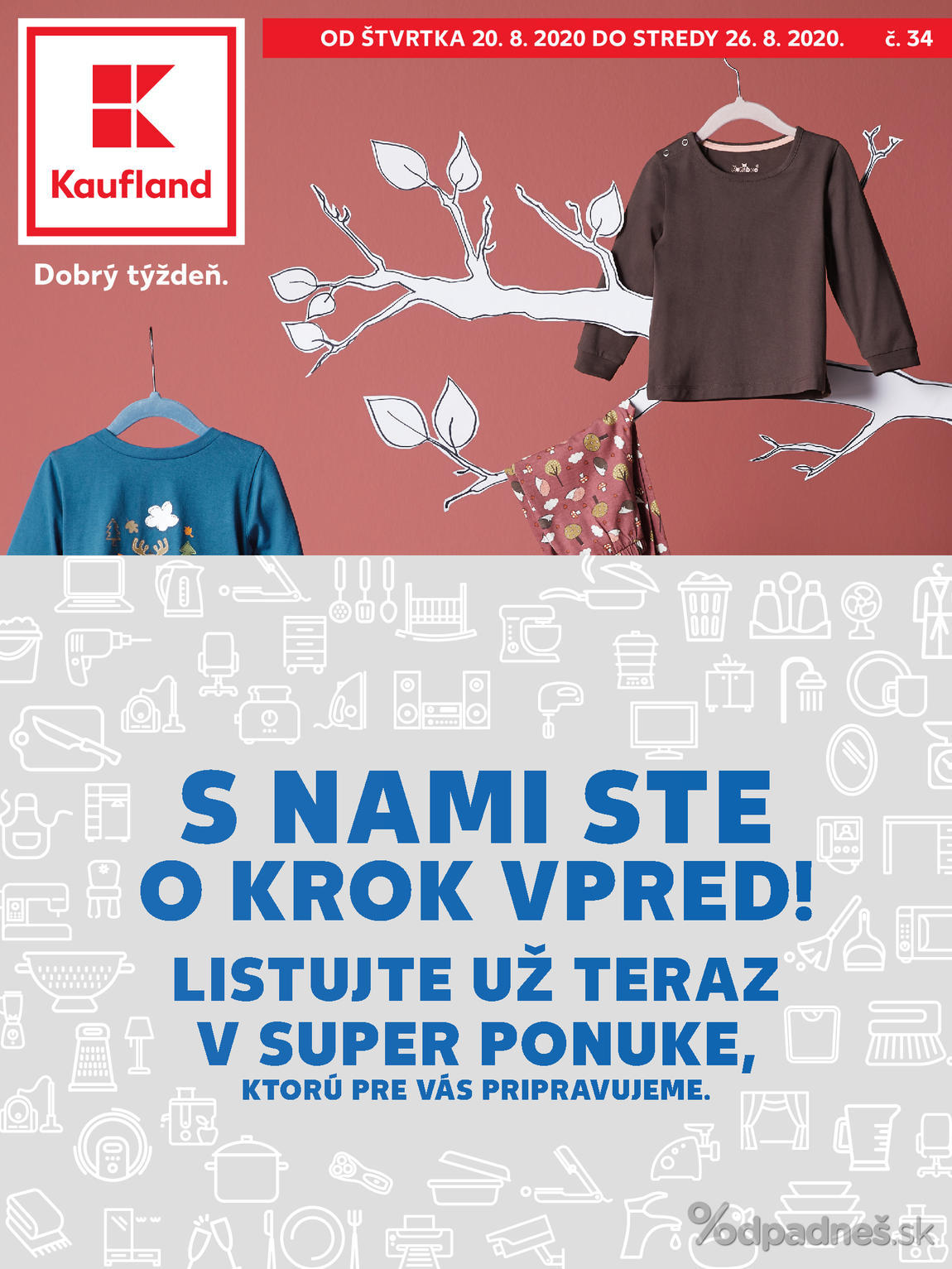 1. stránka Kaufland letáku