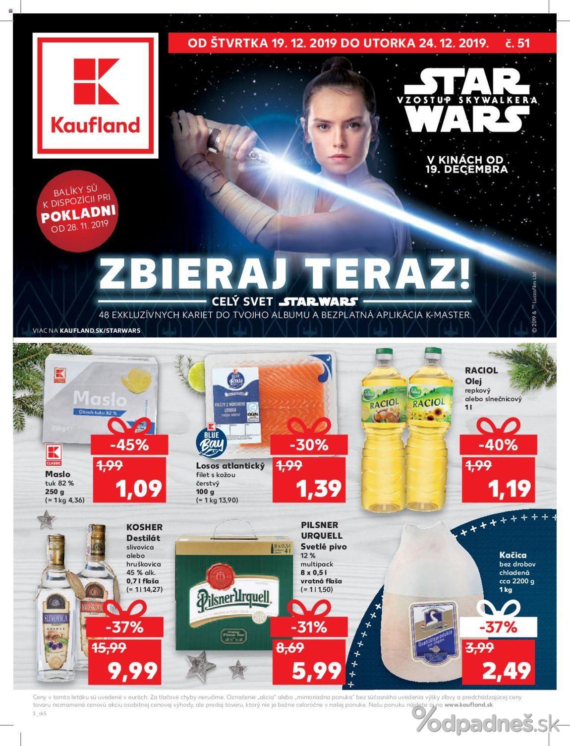 1. stránka Kaufland letáku