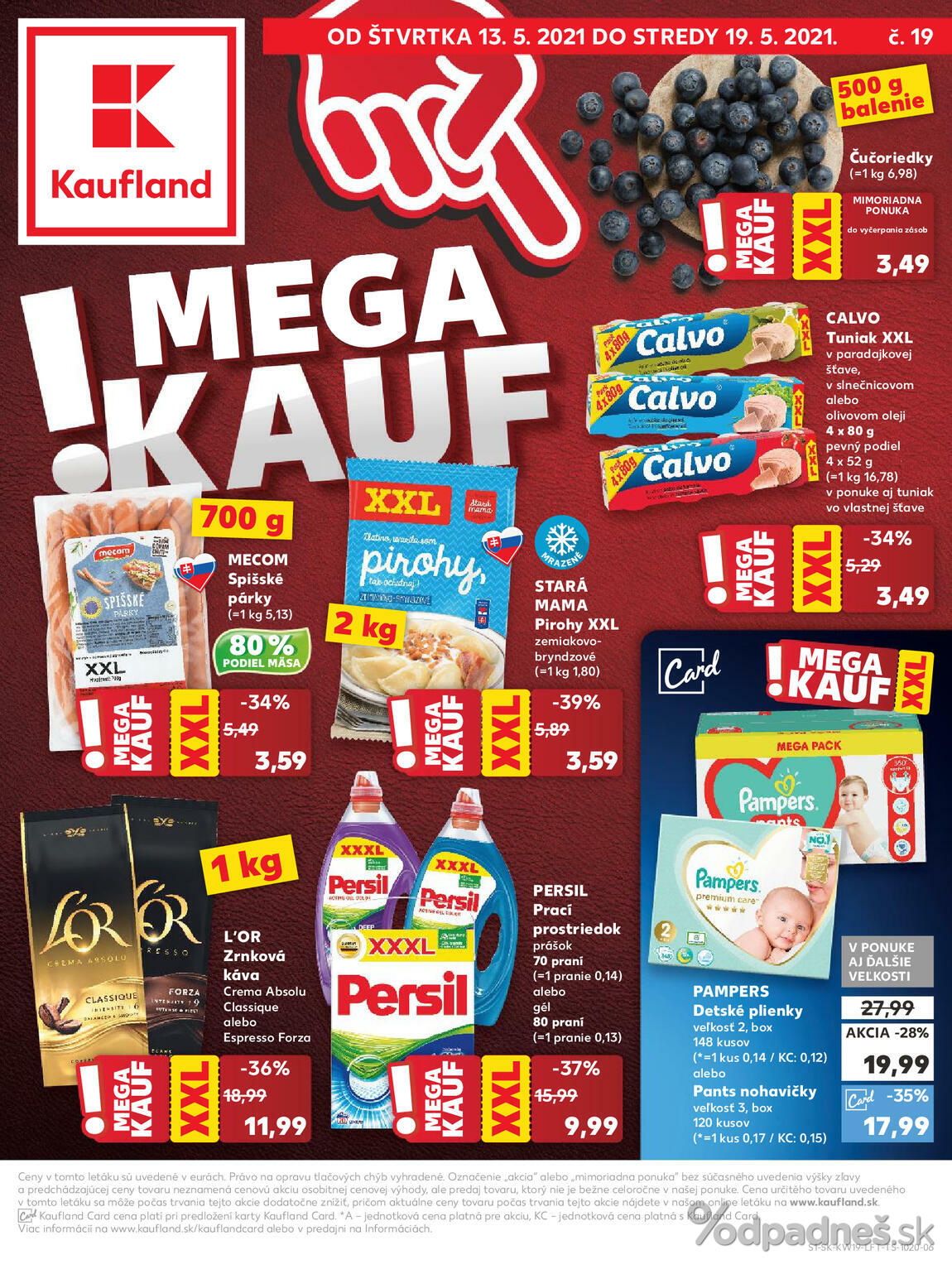 1. stránka Kaufland letáku