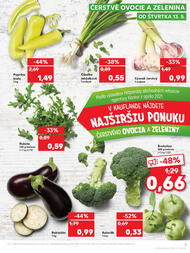 3. stránka Kaufland letáku