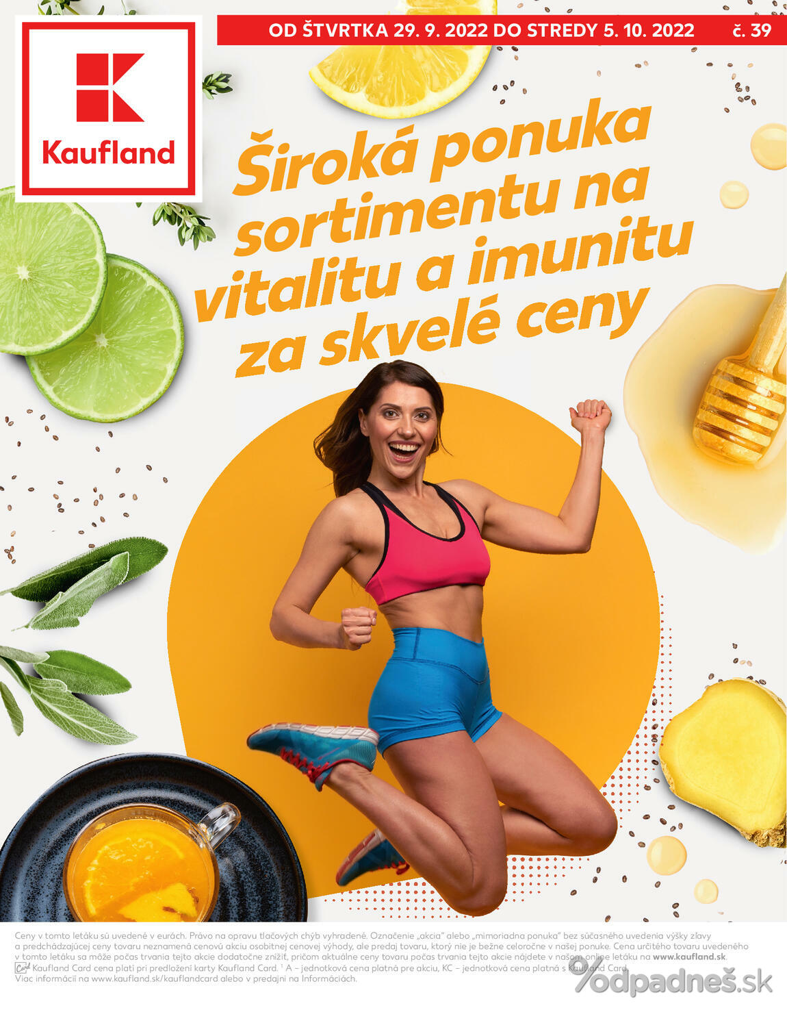 1. stránka Kaufland letáku