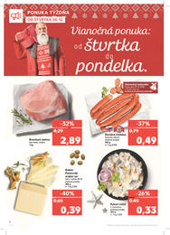 4. stránka Kaufland letáku