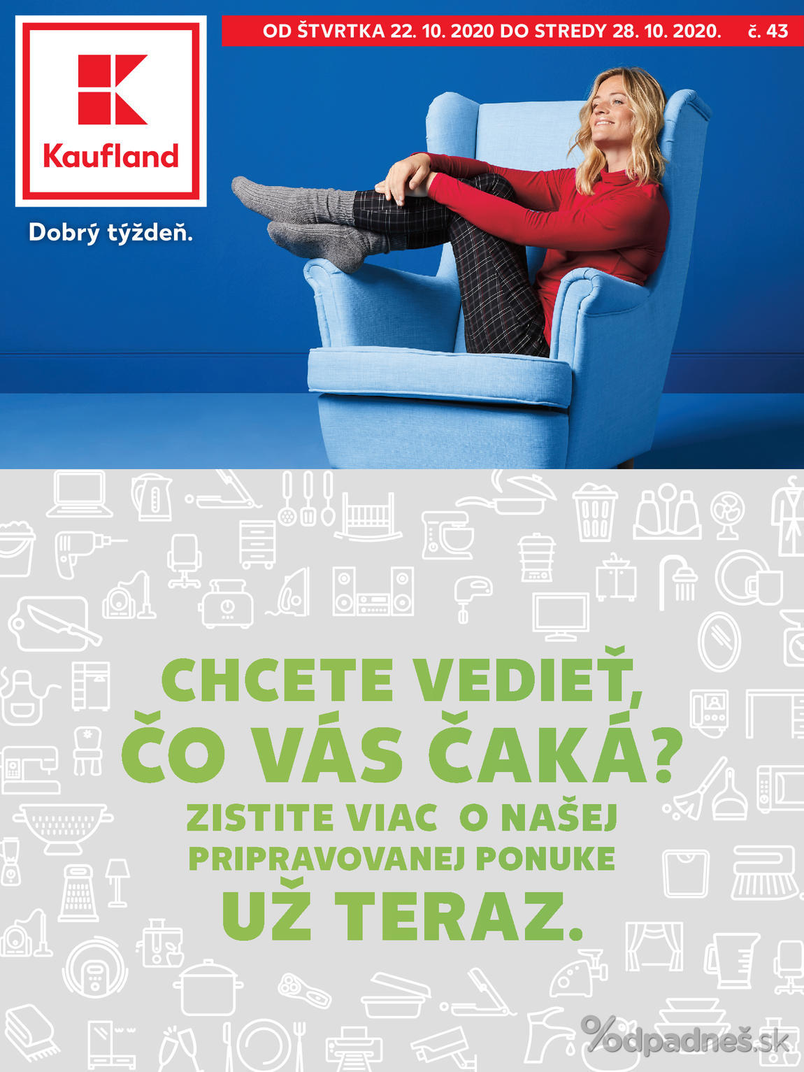 1. stránka Kaufland letáku