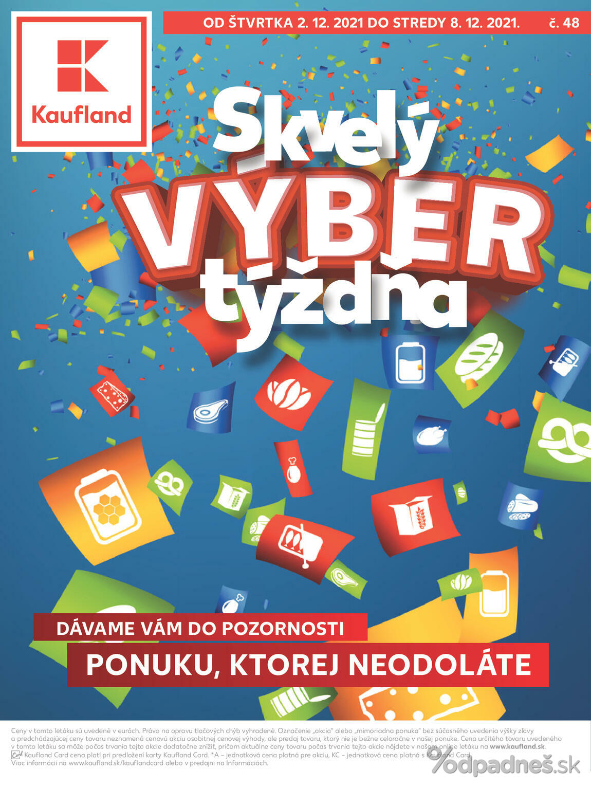 1. stránka Kaufland letáku
