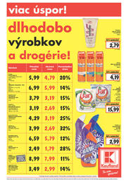 3. stránka Kaufland letáku