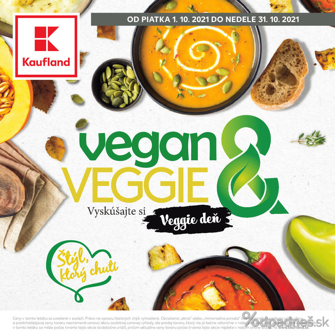 1. stránka Kaufland letáku