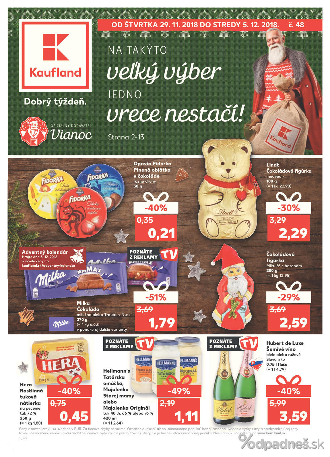 1. stránka Kaufland letáku