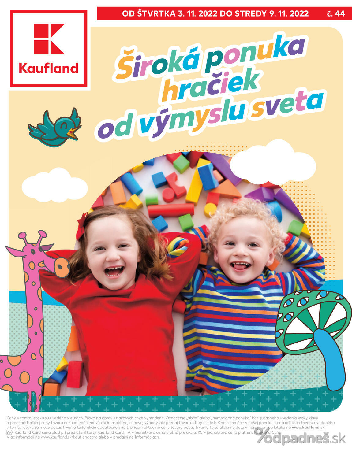 1. stránka Kaufland letáku