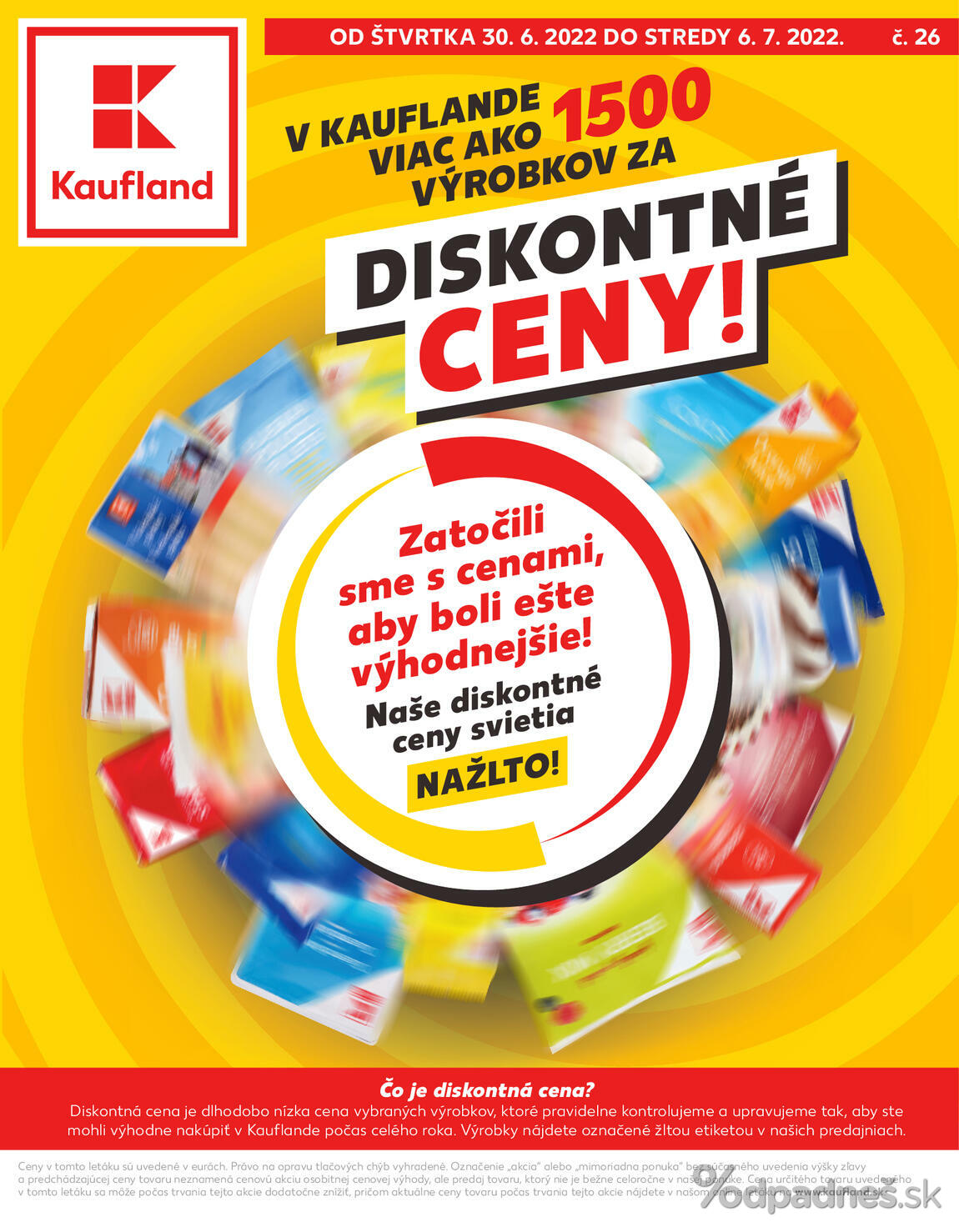 1. stránka Kaufland letáku