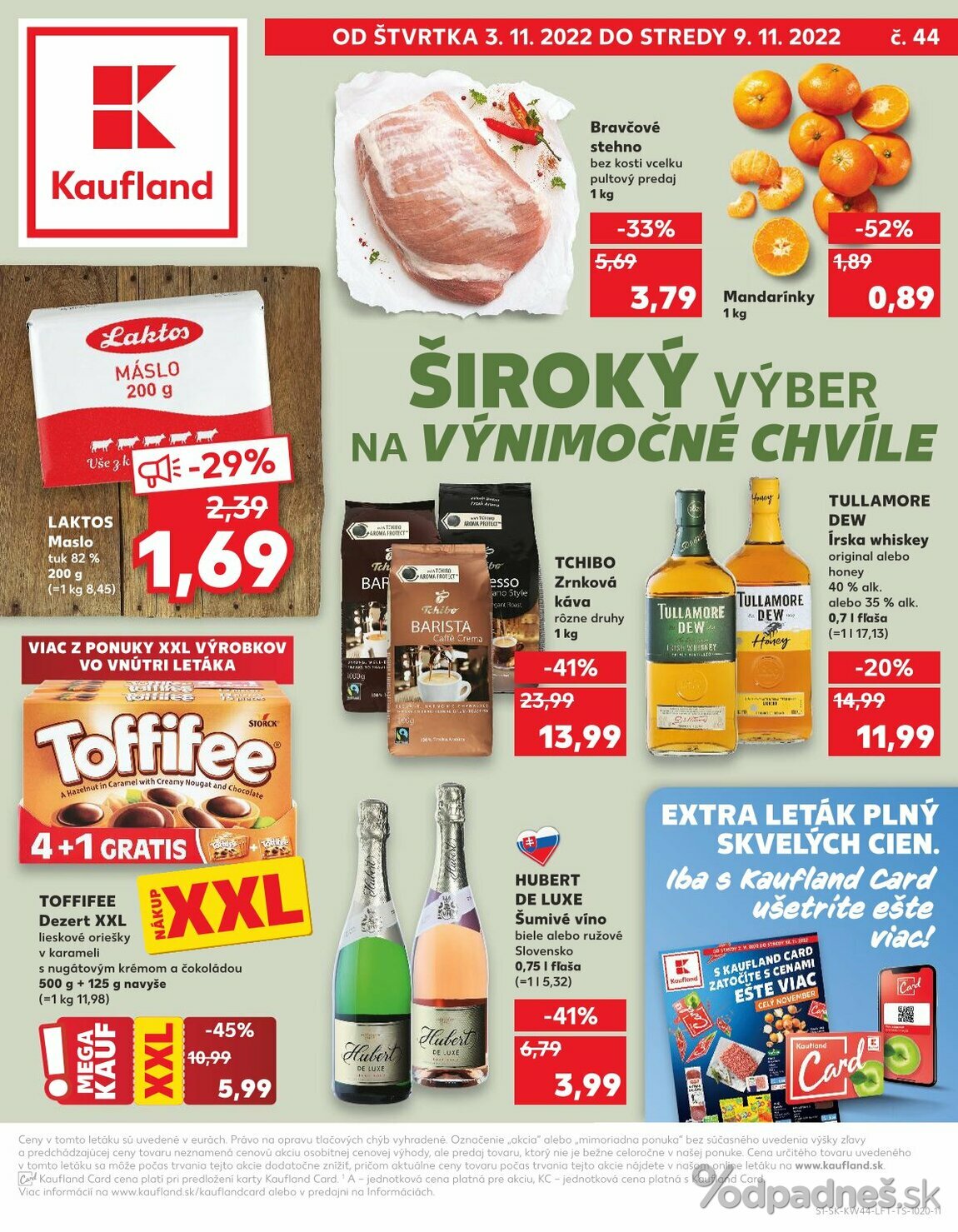 1. stránka Kaufland letáku