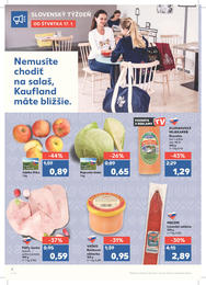 2. stránka Kaufland letáku