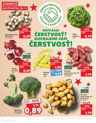 4. stránka Kaufland letáku