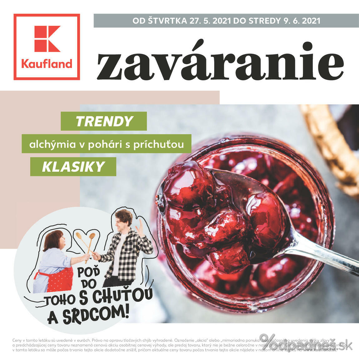 1. stránka Kaufland letáku