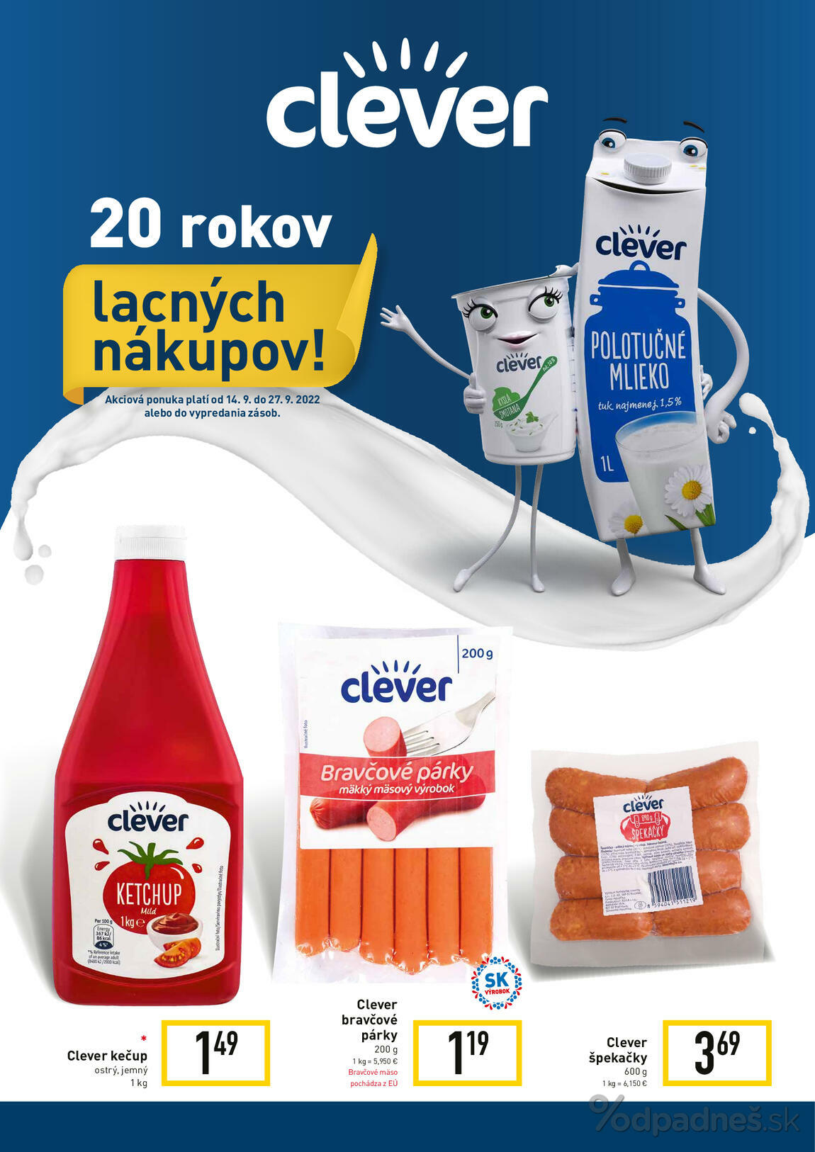 1. stránka Billa letáku