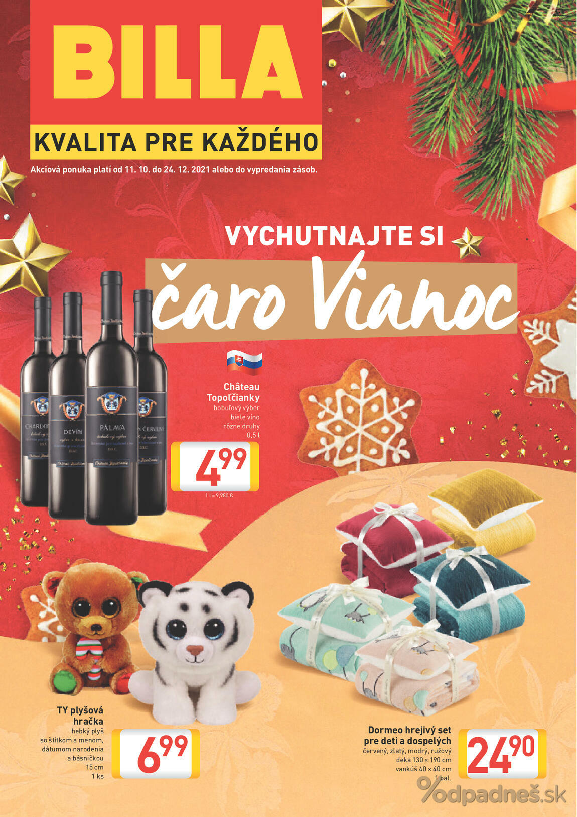 1. stránka Billa letáku