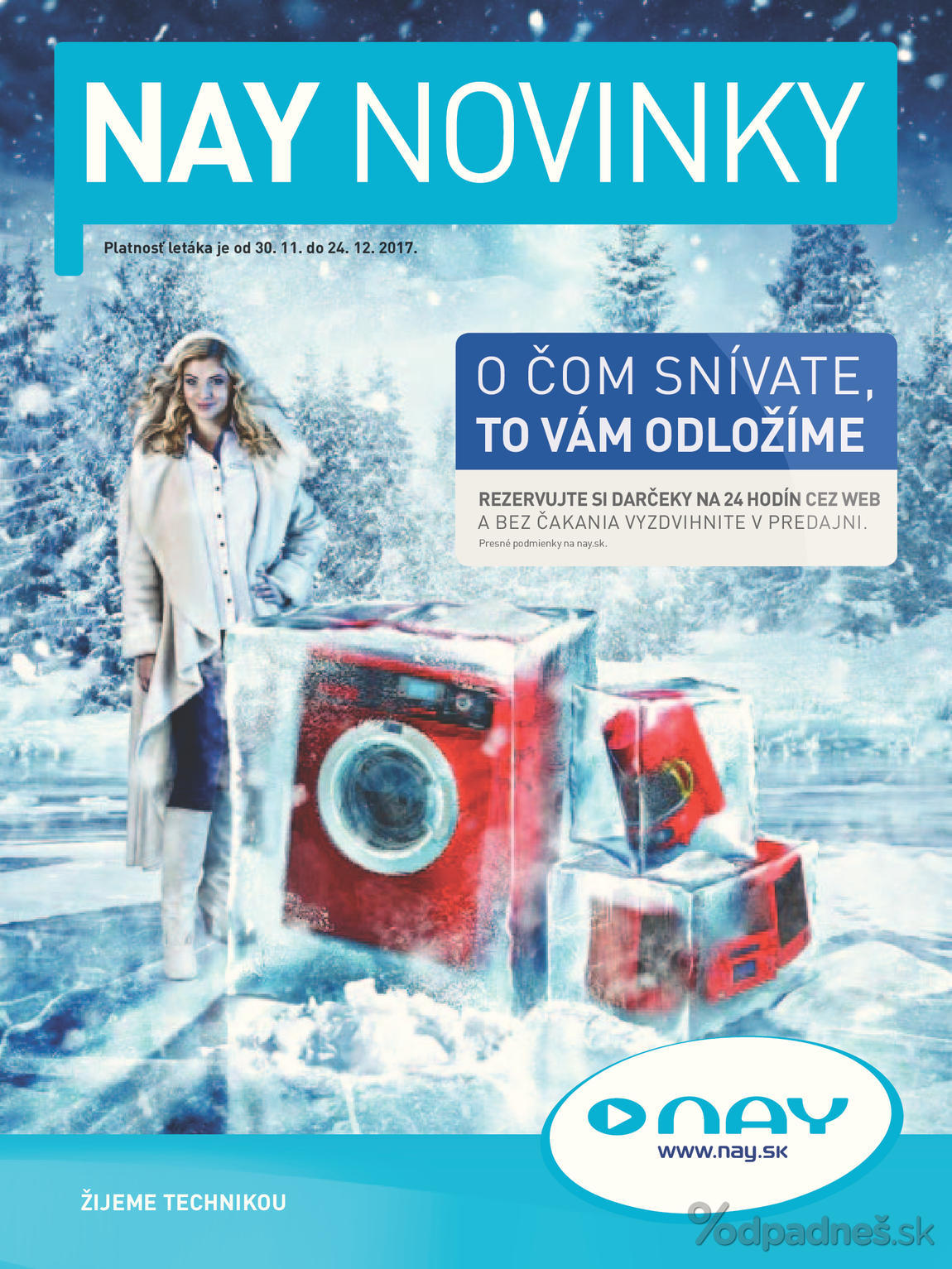 1. stránka NAY Elektrodom letáku