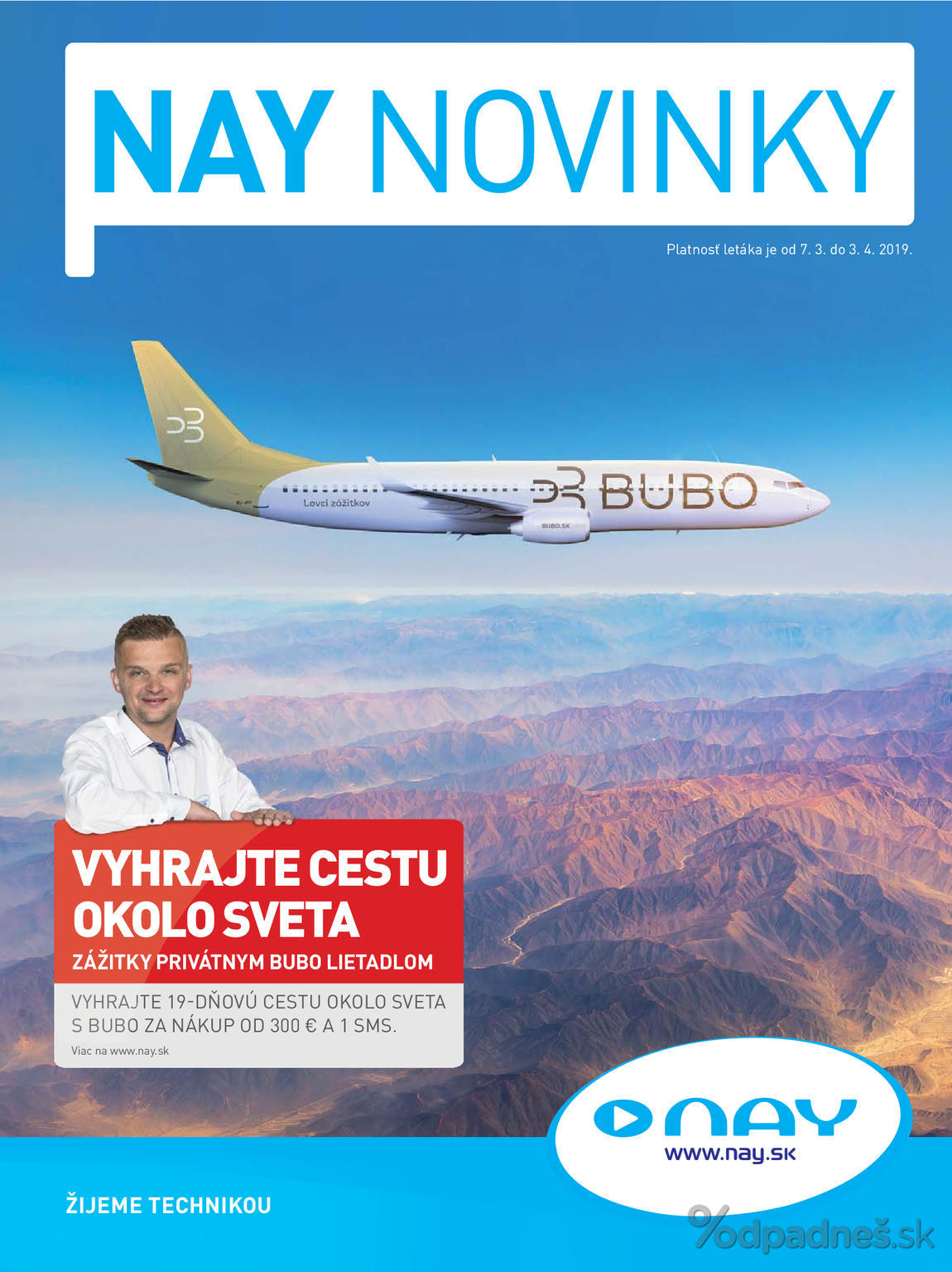 1. stránka NAY Elektrodom letáku