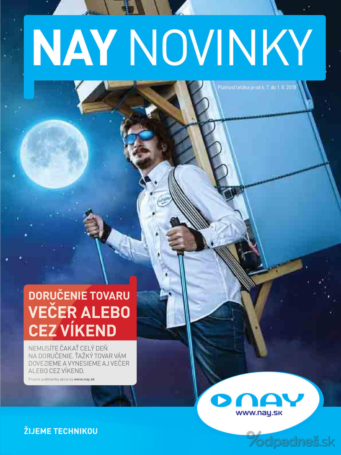 1. stránka NAY Elektrodom letáku