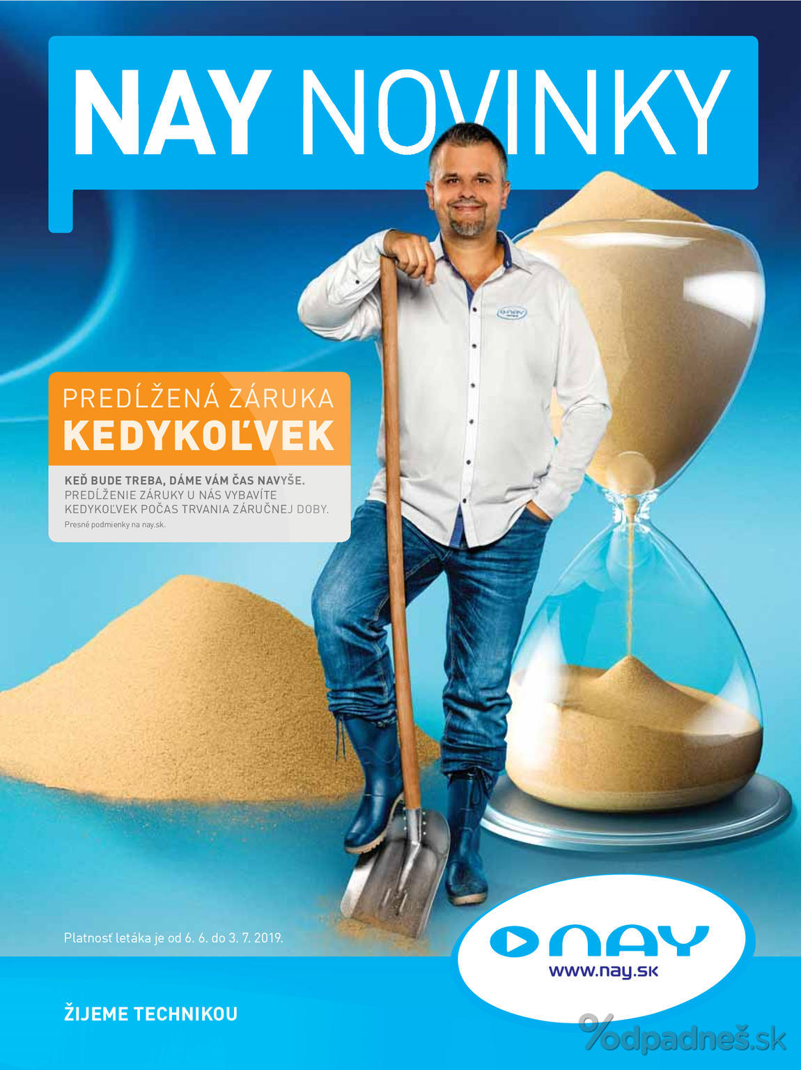 1. stránka NAY Elektrodom letáku