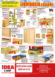 4. stránka IDEA nábytok letáku