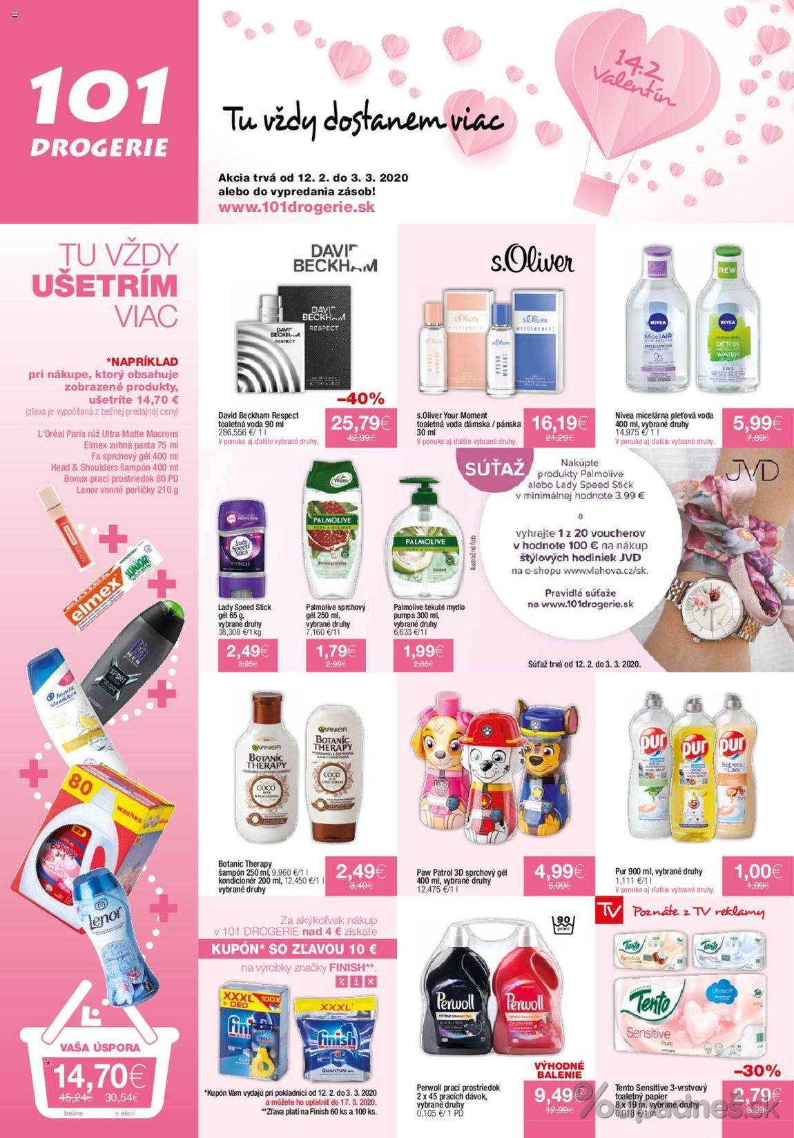 1. stránka 101 Drogerie letáku