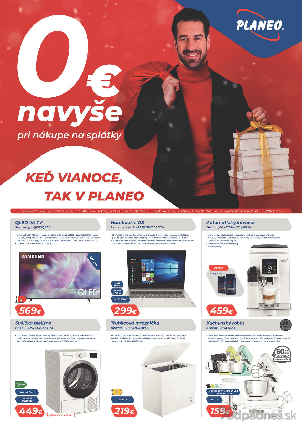 1. stránka Planeo Elektro letáku