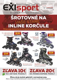7. stránka Exisport letáku