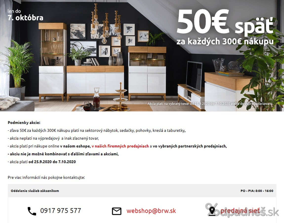 1. stránka Black Red White letáku