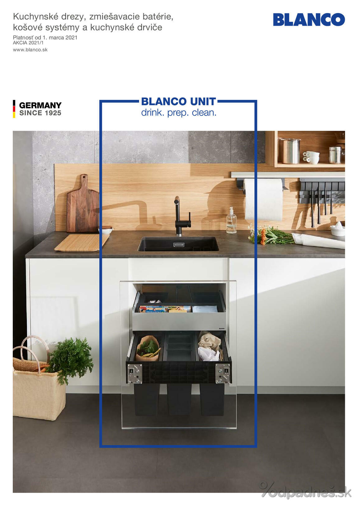 1. stránka Black Red White letáku