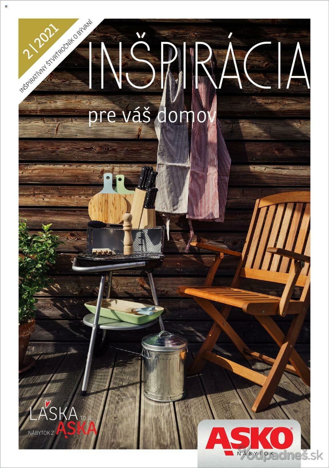 1. stránka Asko nábytok letáku