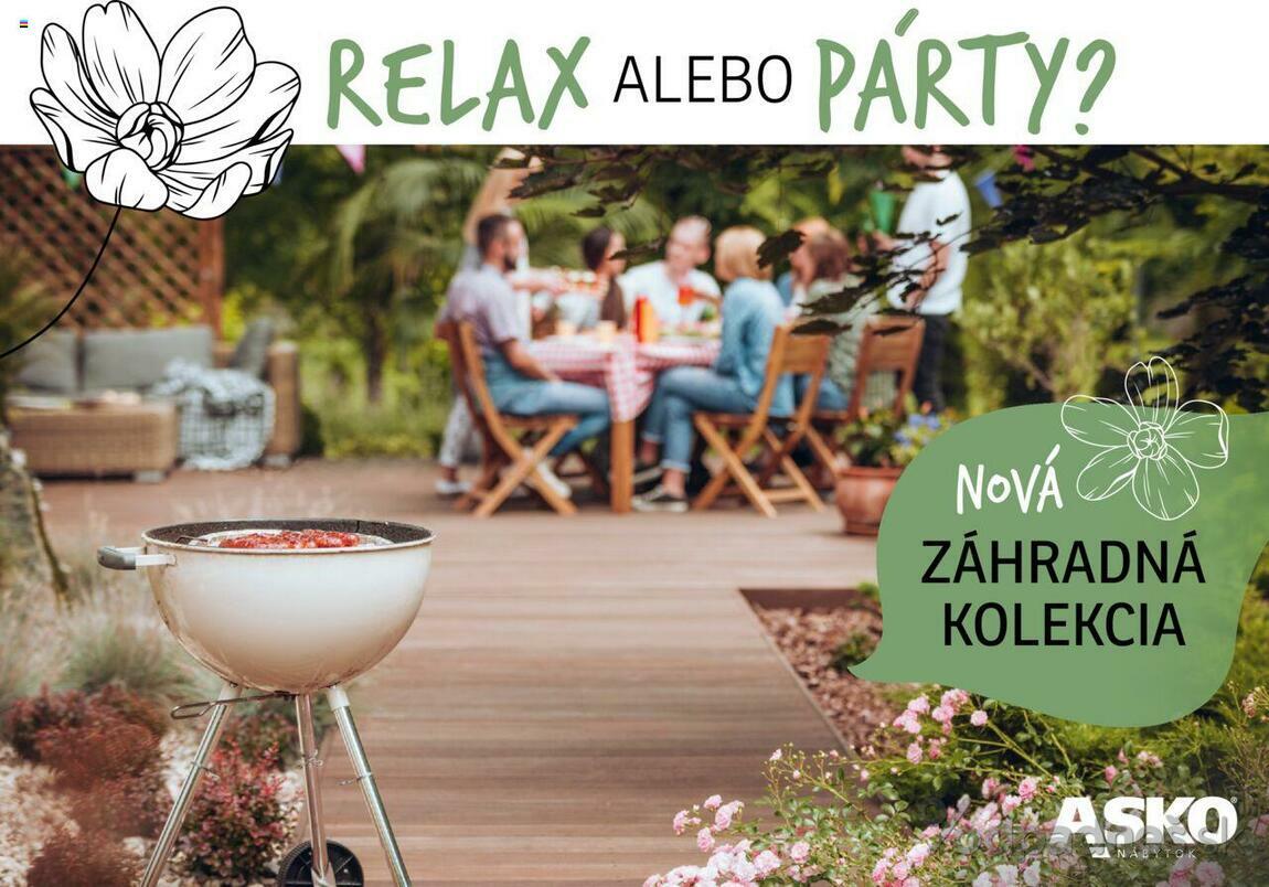 1. stránka Asko nábytok letáku