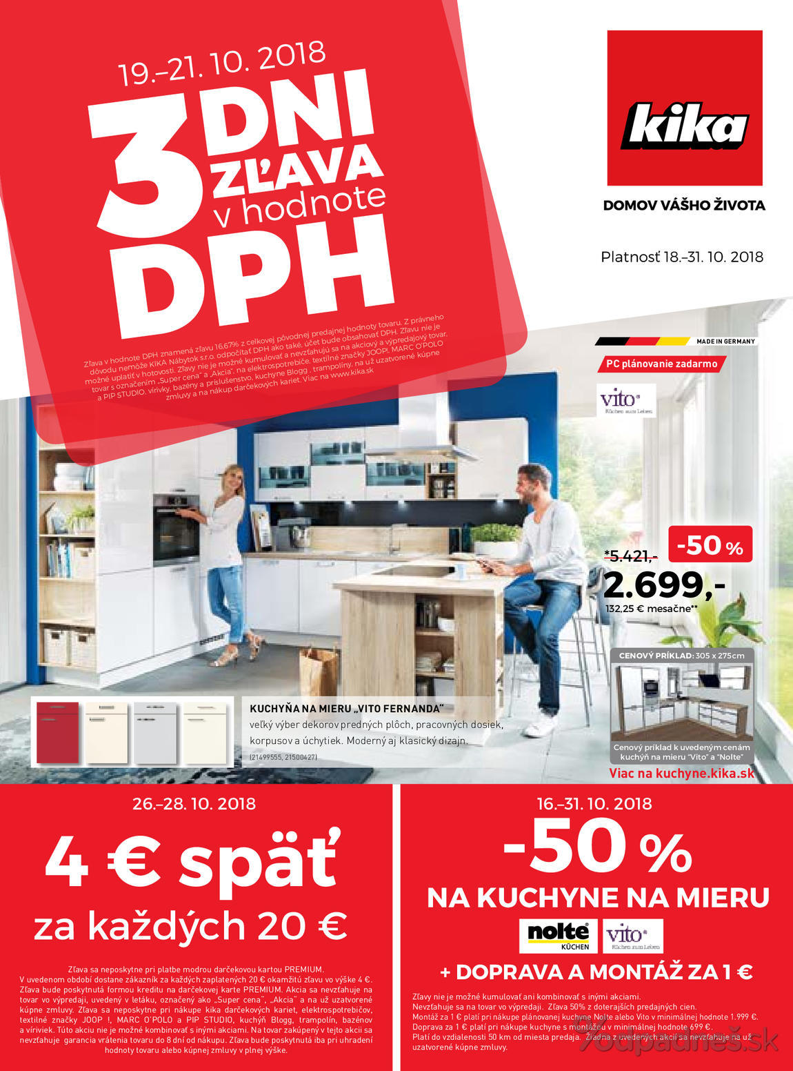 1. stránka Kika letáku