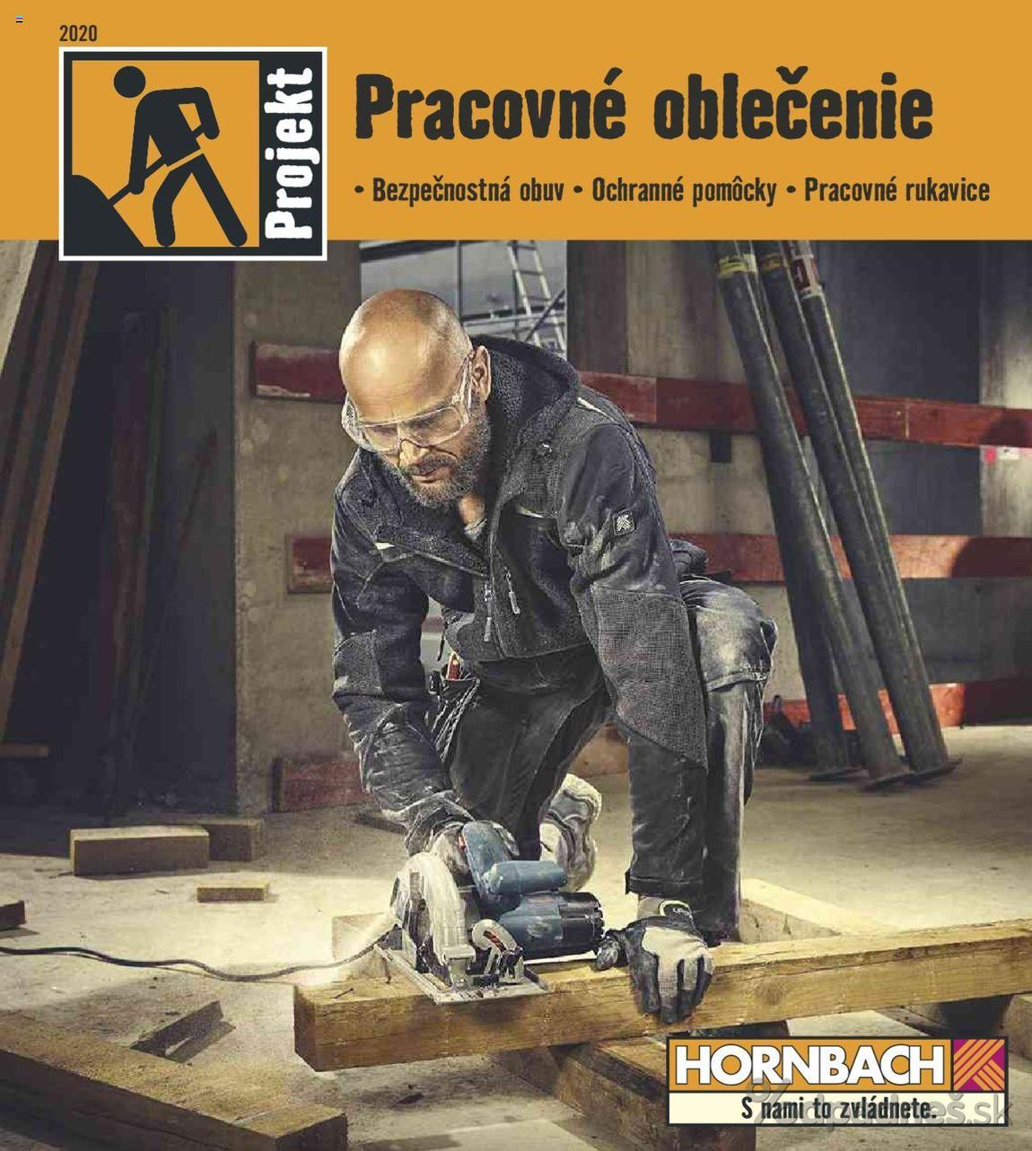 1. stránka Hornbach letáku
