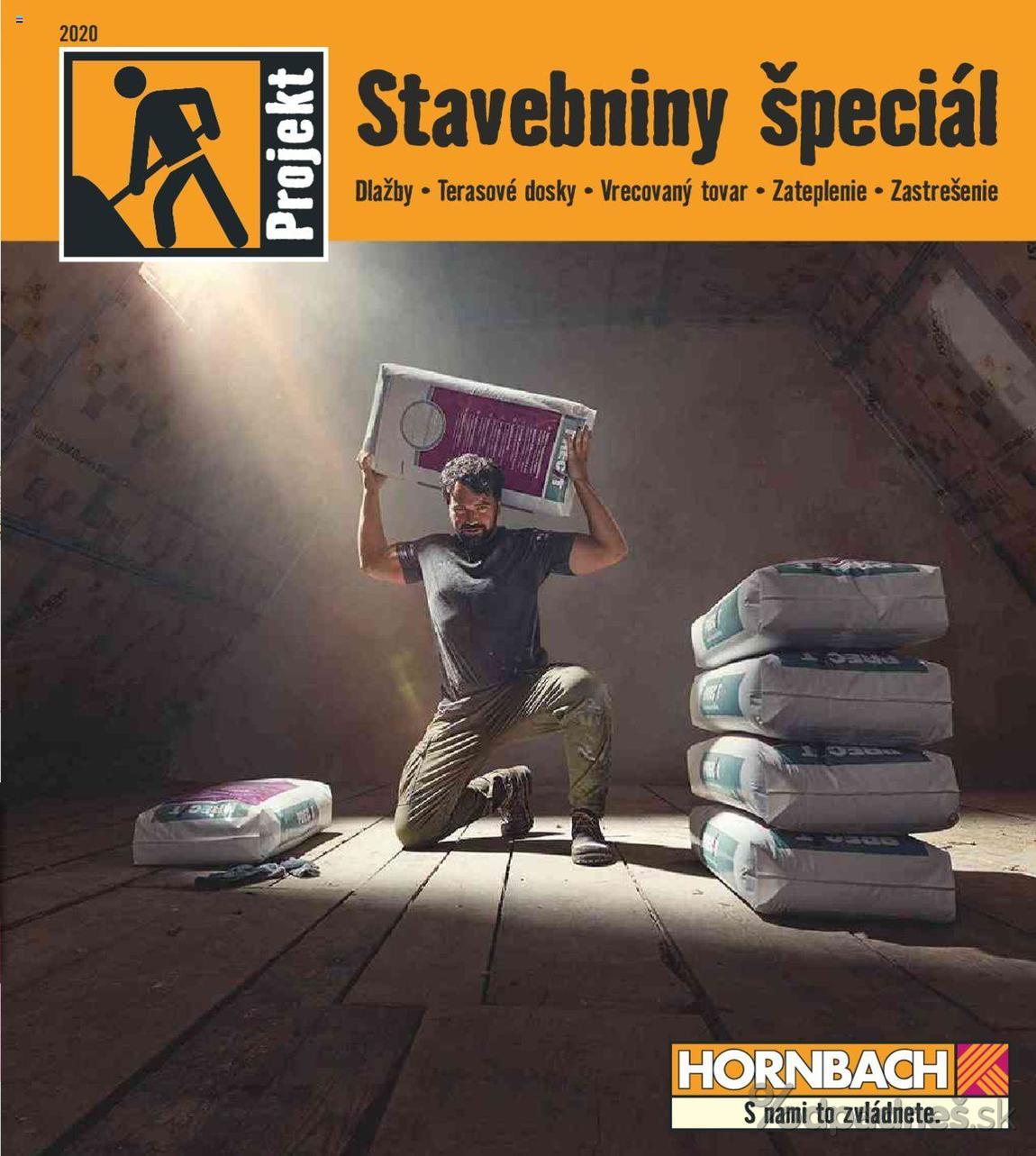 1. stránka Hornbach letáku