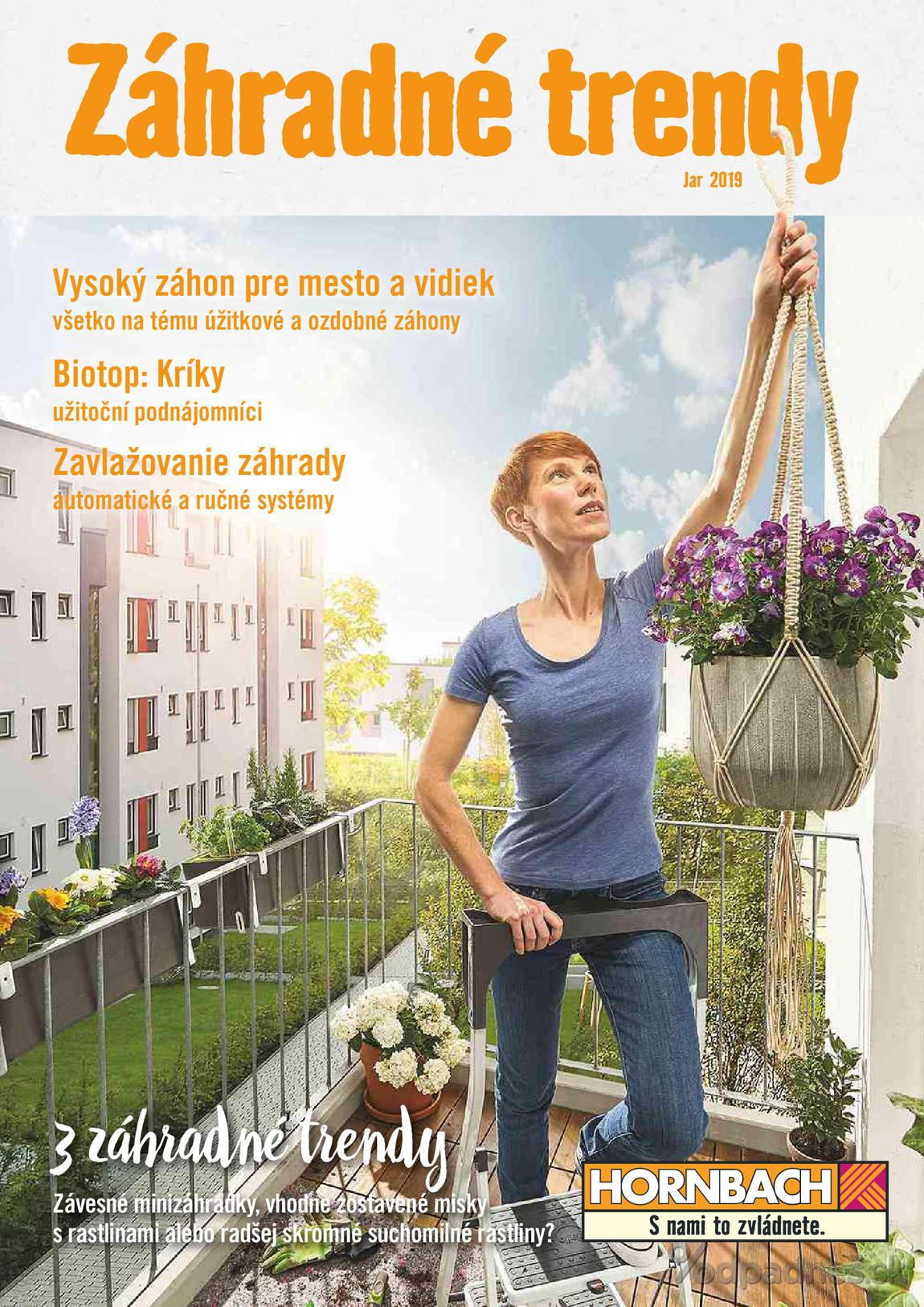 1. stránka Hornbach letáku
