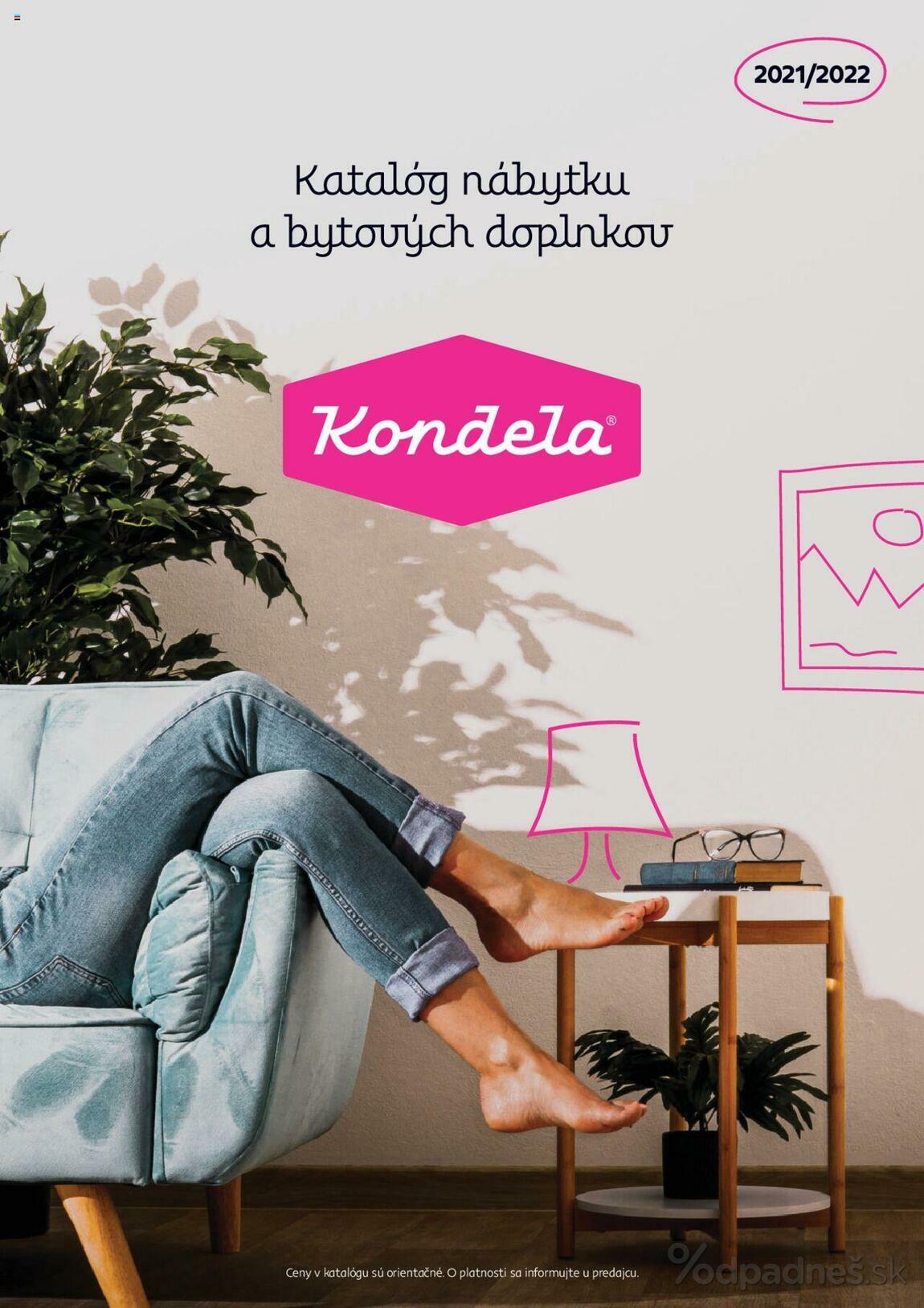 1. stránka Kondela letáku