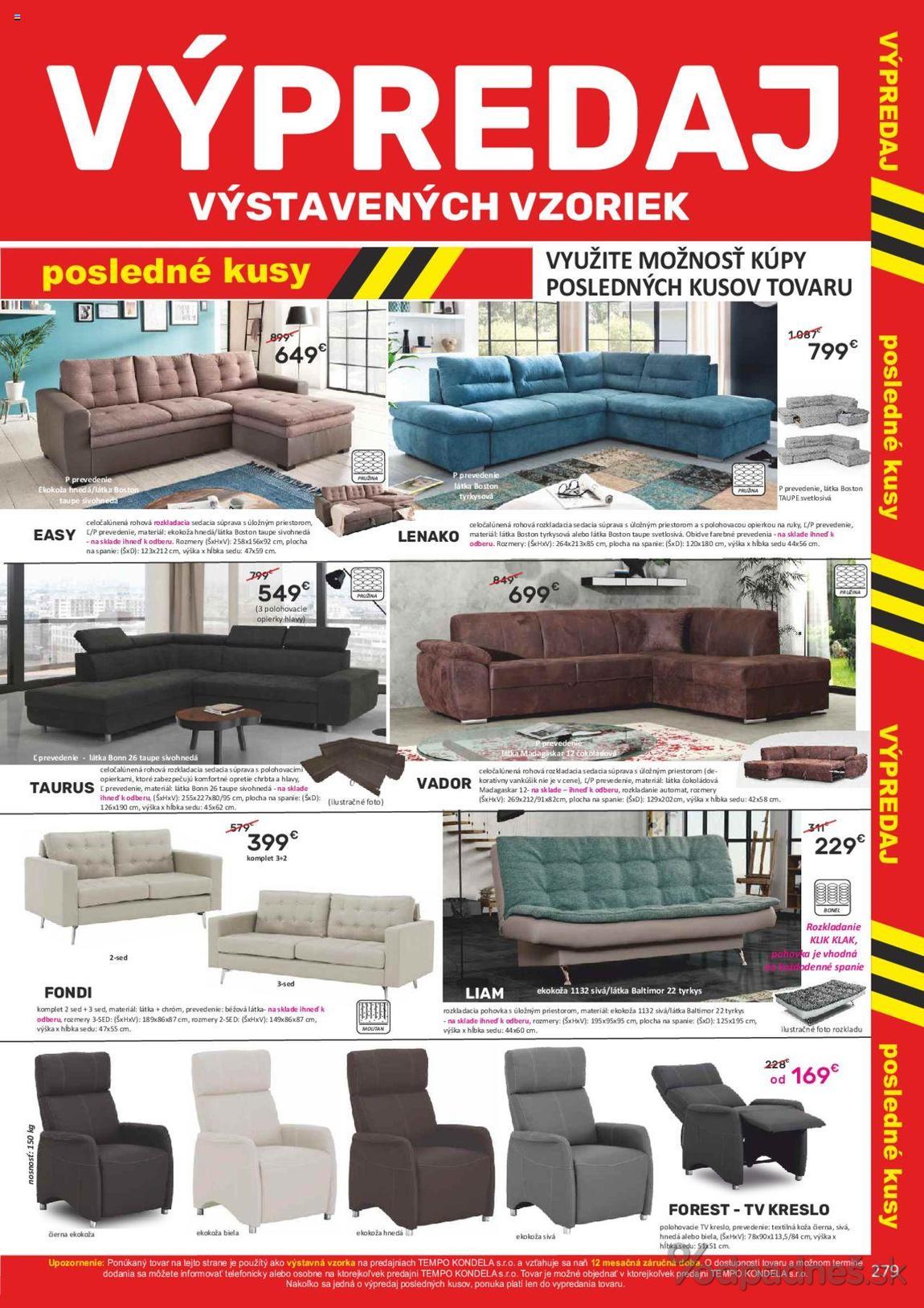 1. stránka Kondela letáku