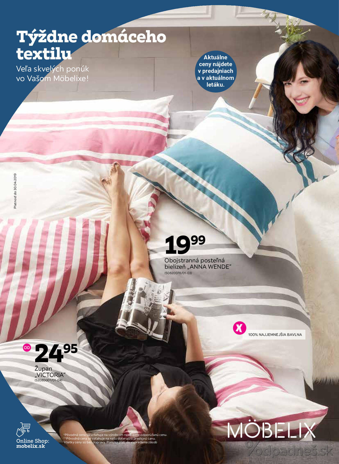 1. stránka Mobelix letáku