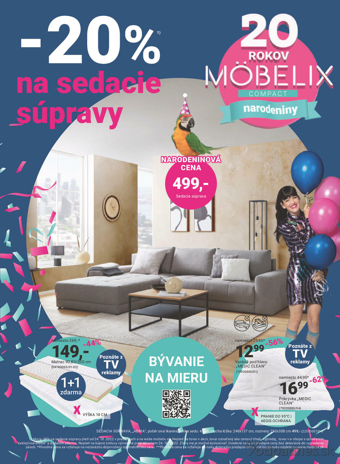 1. stránka Mobelix letáku