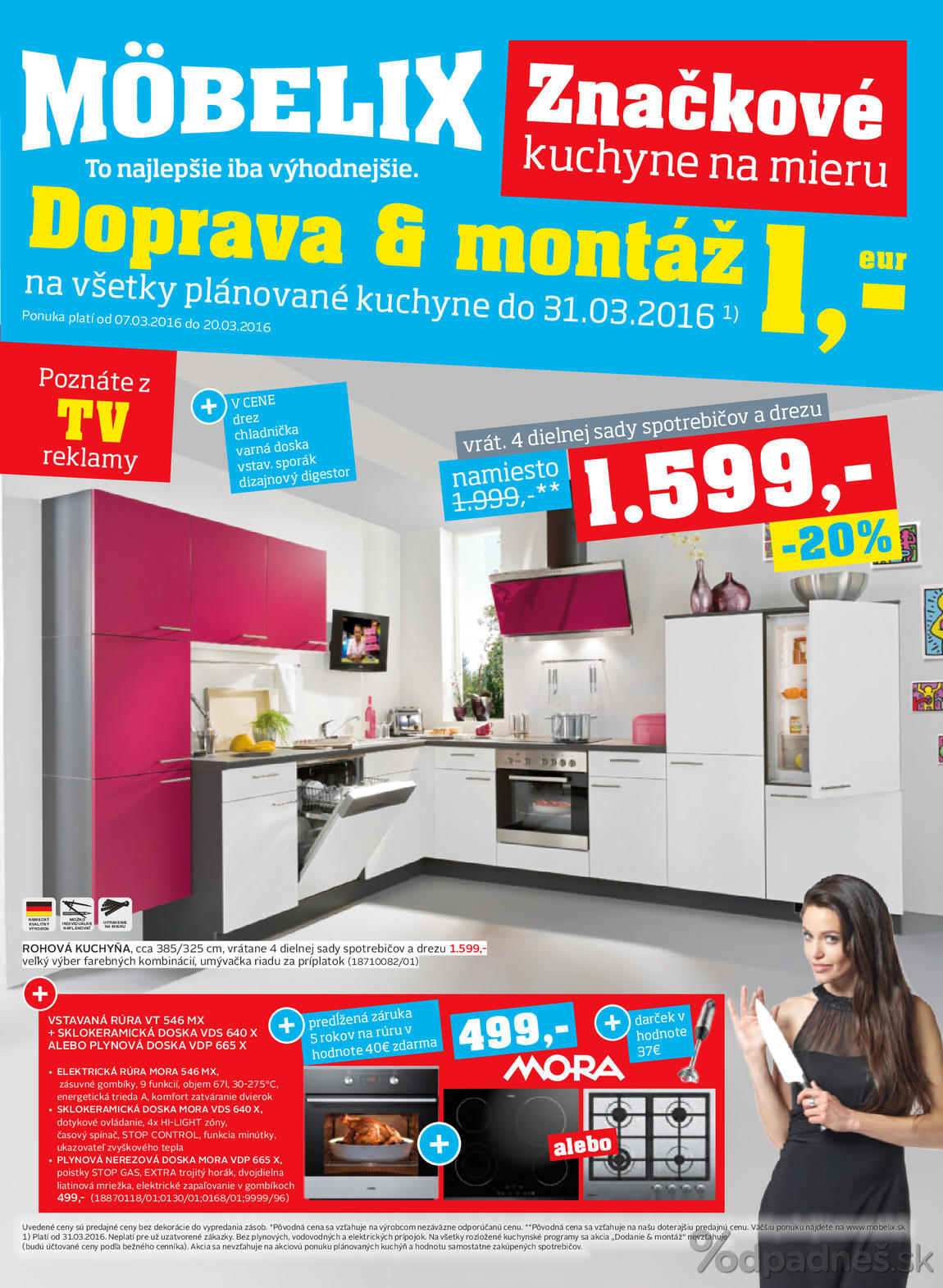 1. stránka Mobelix letáku